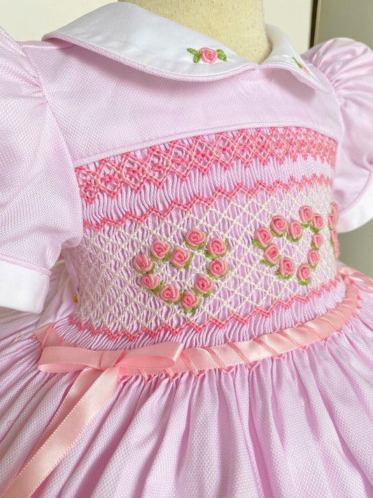 The Amélie Rose Smocked Dress