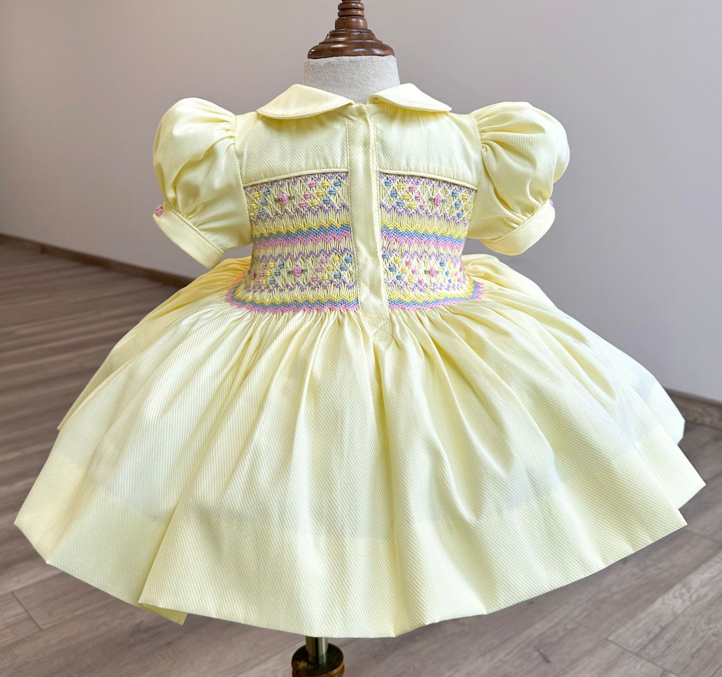 The Primrose Pastel Smocked Dress