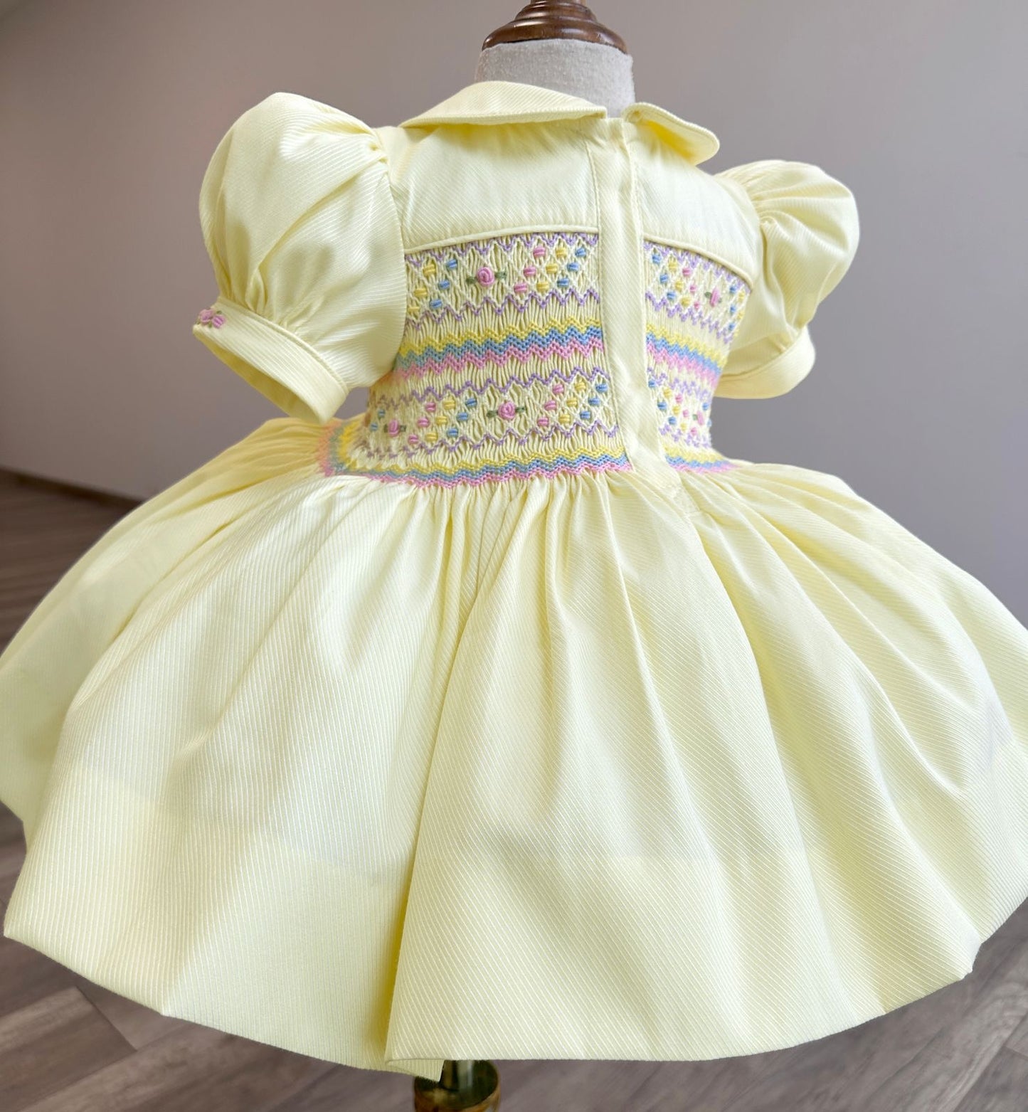 The Primrose Pastel Smocked Dress